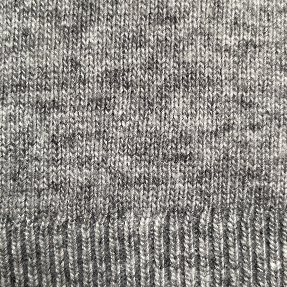 Loft Crewneck Tie Sleeve Sweater 💗 Gray - Picture 12 of 12